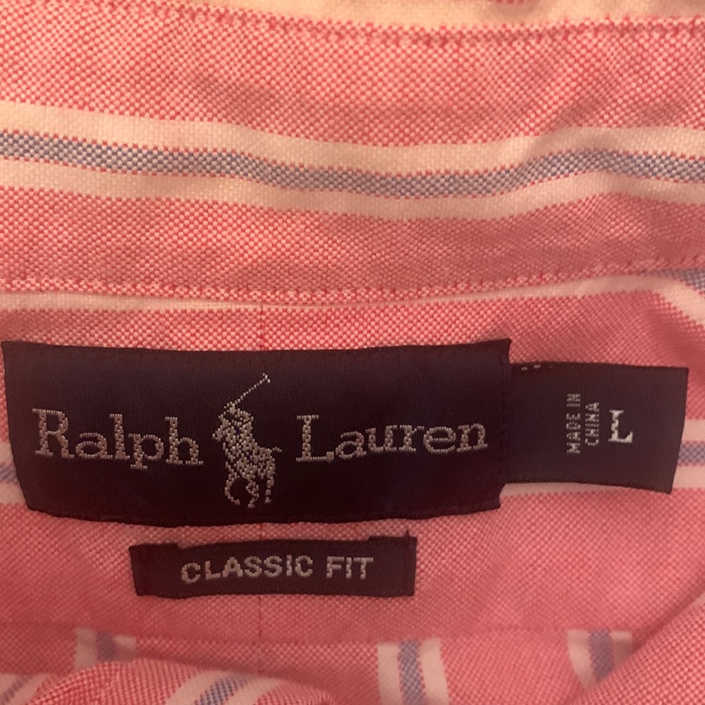 Button Down Collar Ralph Lauren Polo